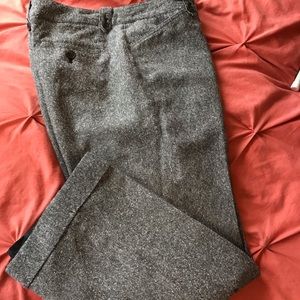 Twill Look Fully Lined Trousers